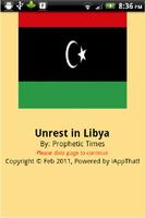 Unrest In Libya plakat