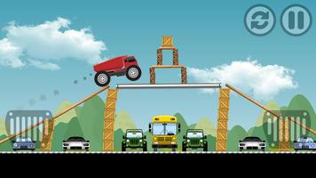 Racing in Hill Truck poster