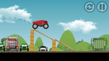 Racing in Hill Truck screenshot 2