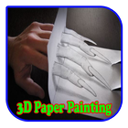 Pintura de papel 3D ícone
