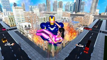 Superhero Flying Comic Iron Ninja Warrior bài đăng