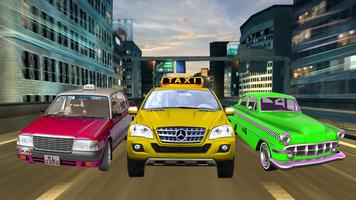 City Taxi Driver Car Simulator Game الملصق