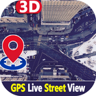 GPS Live Street View, Earth Map & Nearby Places icon