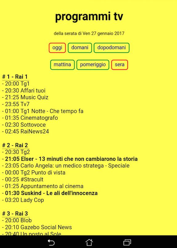 Guida TV ITALIA for Android - APK Download
