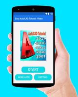 Easy AutoCAD Tutorial -Video Plakat