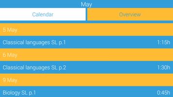 IB Finals Calendar تصوير الشاشة 3