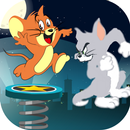 The jump adventure of the mouse Jerry in Tom world APK