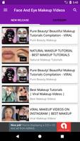 Face And Eye Makeup Videos capture d'écran 1