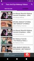 Face And Eye Makeup Videos ภาพหน้าจอ 1