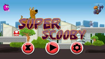 Crossy Scooby detective dog Run Surf & Rush Affiche