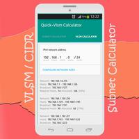 Vlsm IP Subnets Calculator Poster