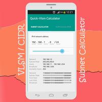 برنامه‌نما Vlsm IP Subnets Calculator عکس از صفحه