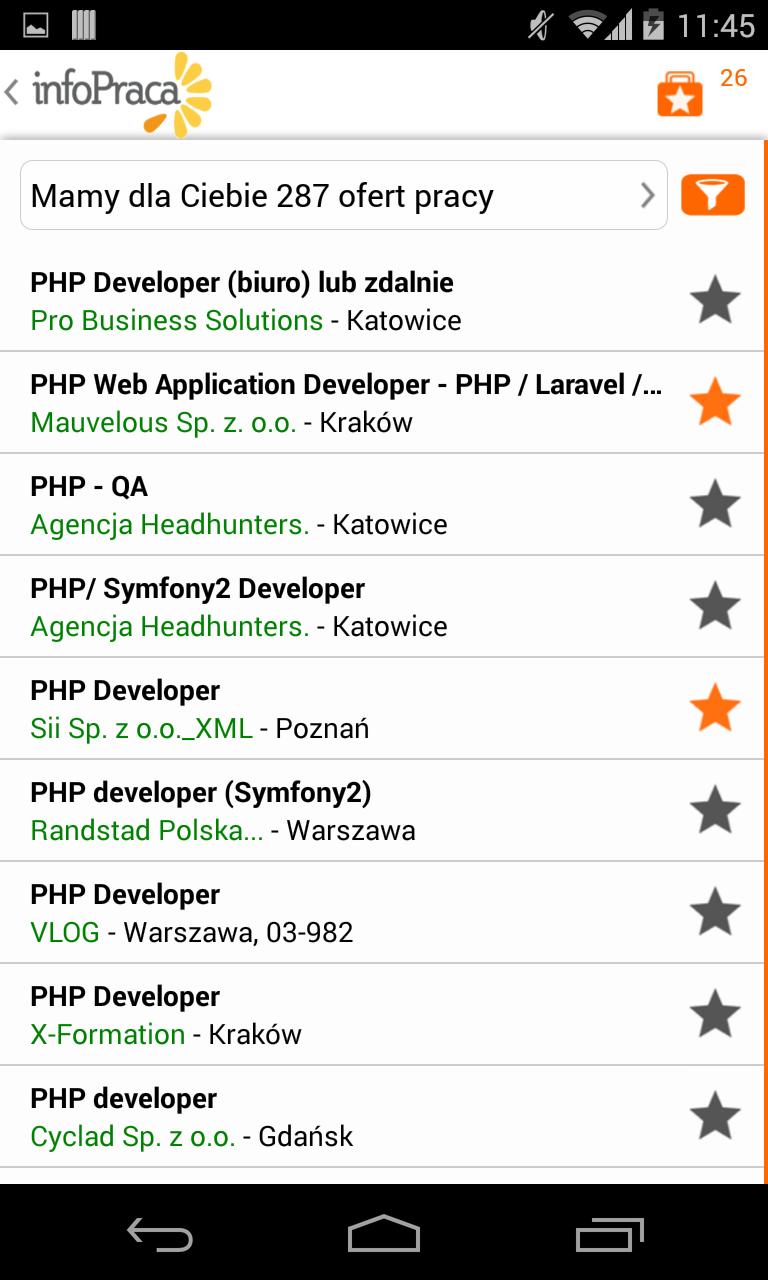 Oferty pracy w infoPraca.pl for Android - APK Download