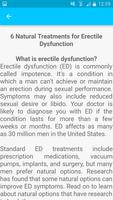 Erectile Dysfunction capture d'écran 3