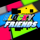 Blocky Friends: Dice Battle Ground APK