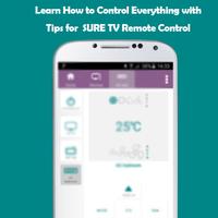 Tips for SURE Universal Remote plakat