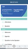 IBM Cloud Innovation Forum Affiche