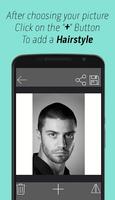 Man Hairstyle Photo Editor PRO Affiche