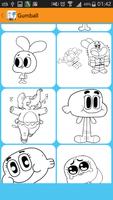 Gumball Coloring Book 스크린샷 2