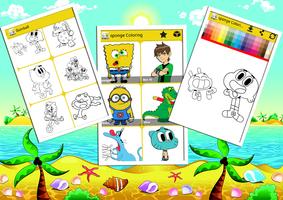 Sponge Coloring Book Bob скриншот 3