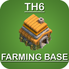 آیکون‌ Town Hall 6 Farming Base
