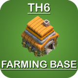 Town Hall 6 Farming Base أيقونة