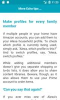 Tips for Amazon Echo Affiche
