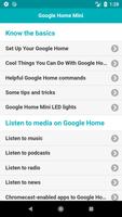 User Guide for Google Home Mini-poster