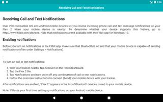 User Guide for Fitbit Flex 2 screenshot 3