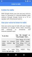 Commands for Google Home Max capture d'écran 1