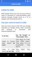 Commands for Google Home Max اسکرین شاٹ 1