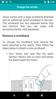1 Schermata User Guide for Fitbit Versa