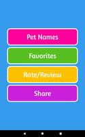 Pet Names capture d'écran 3
