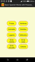 Basic Spanish Words Quiz poster