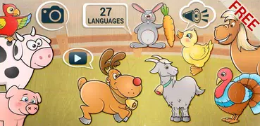 Kleinkinder Puzzle Tiere spiel