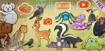 Kids puzzle games. Animal game