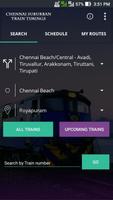 Chennai Suburban Train Timings Affiche