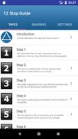 12 Step Guide - Narcotics Anonymous Affiche