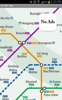 Singapore MRT Map capture d'écran 1