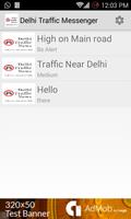 Delhi Traffic Messenger imagem de tela 1
