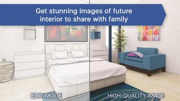 Спальня 3D для ИКЕА - Дизайн интерьера квартиры скриншот 2