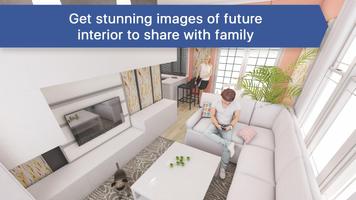 3D Living Room for IKEA - Interior Design Planner اسکرین شاٹ 2