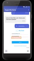 Supportify | Real time android mobile support app gönderen