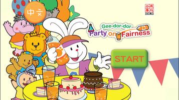 Gee-dor-dor Party on Fairness poster