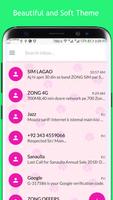 Pink SMS Go Theme poster
