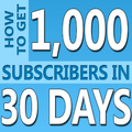 1K Subscribers in 30 Days