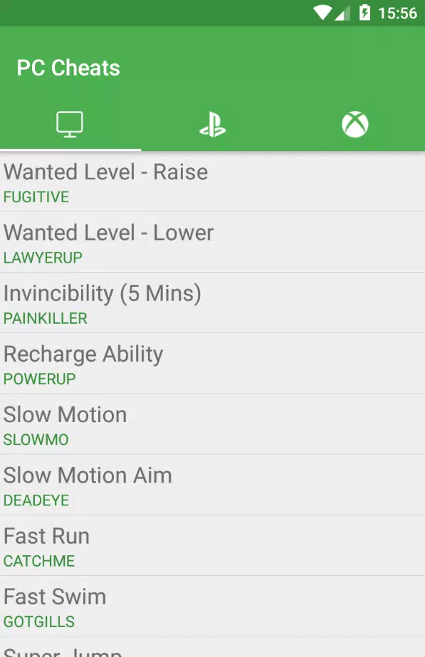 Download do APK de Cheats e códigos para Gta 5 para Android