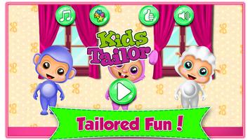 Kids Tailor Boutique-Knit Shop Poster