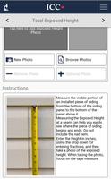 ICC Mobile Siding/Roofing App Screenshot 2