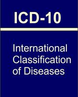ICD-10 International Classification Of Diseases Plakat
